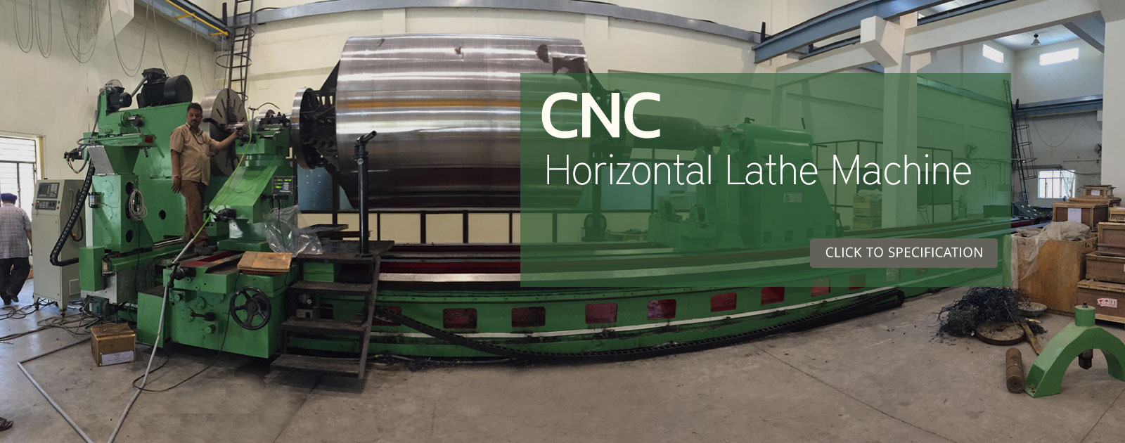 cnc horizontal lathe machine